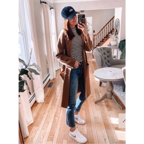 J.crew Ella open front long sweater coat cardigan blazer size L - Picture 4 of 10